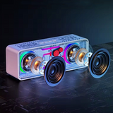 Głośnik Bezprzewodowy Bluetooth Cyberpunk - Biały