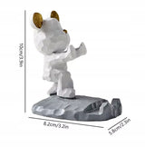 Stojak Na Telefon - Biały Miś