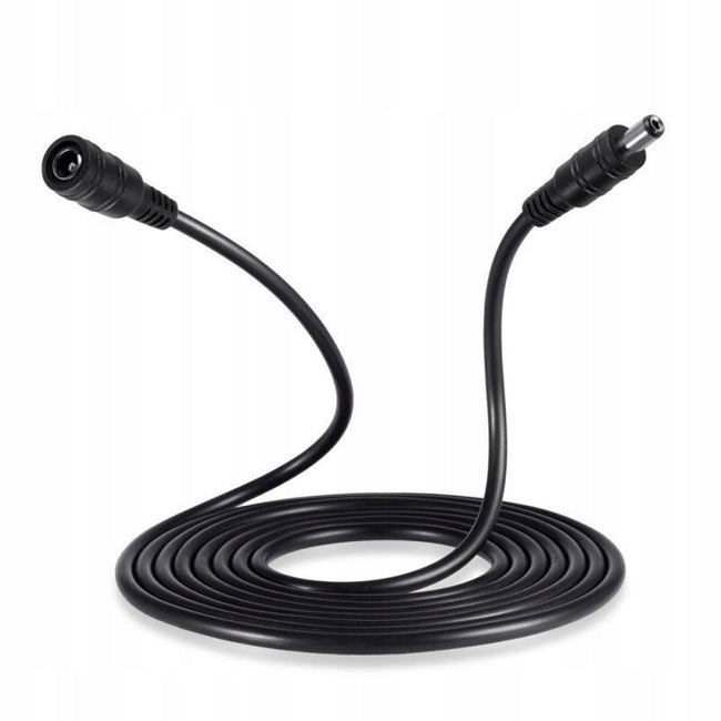 Przedłużacz zasilania DC 5.5mm / 2.1mm - 5 m, 12V, 5A