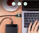 Adapter / Przejściówka Phoneo® (OTG) USB - USB-C - Czarny