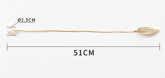 Upięcie do Zasłon i Firan - Lova Nest - Złote Pióro 1szt.