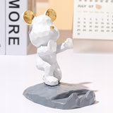 Stojak Na Telefon - Biały Miś