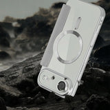 Etui Phoneo Flip z Klapką RFID do MagSafe do iPhone Air - Srebrne