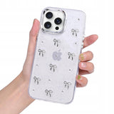 Etui Phoneo Glitter Bow - dedykowane dla Apple iPhone 16 Pro