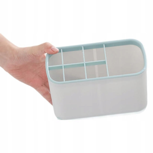 Organizer na Szczoteczki do Zębów - 7 pojemnych komór, 17 × 9 × 11,5 cm
