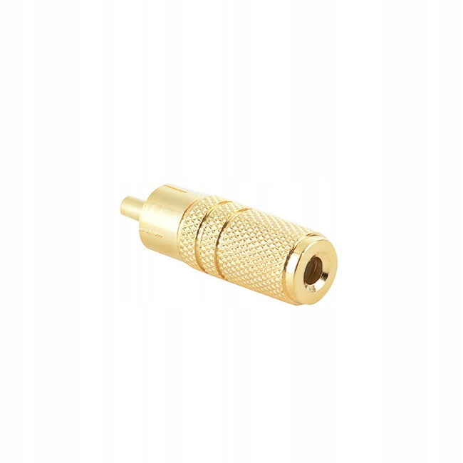Betune® Adapter / Przejściówka RCA Cinch Męski do MiniJack 3,5mm Żeński - adapter audio stereo