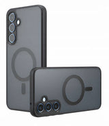 Etui Candy Matte do MagSafe do Samsung Galaxy S25 - Czarne