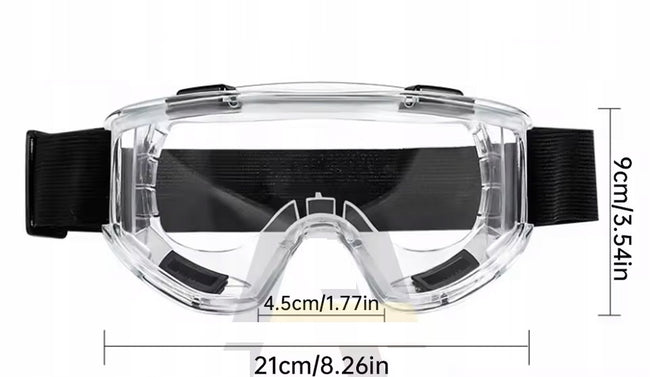 Gogle Ochronne BHP - Wentylowane, Anti-Scratch