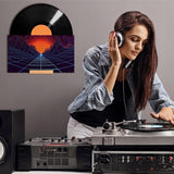 Zestaw 5x Uchwyt Ścienny na Płyty Winylowe LP EP - Drewno Dębowe