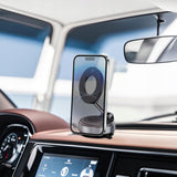 Uchwyt Magnetyczny Obrotowy na Telefon do Samochodu z Przyssawką Próżniową