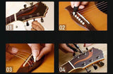Wielofunkcyjne Narzędzie do Gitary i Ukulele – 3w1: Nawijacz, Obcinak, Wyciągacz Kołków