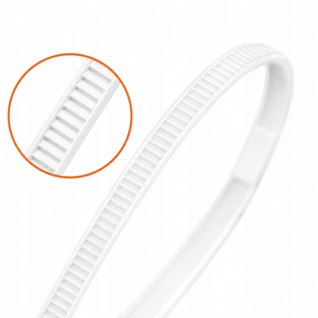 Opaski zaciskowe / Trytki - 3 mm x 200 mm - 100 szt.