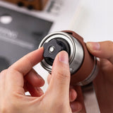 Młynek Ręczny z Ceramicznym Żarnem do Ziaren Kawy - Regulowany, Stal Nierdzewna