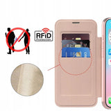 Etui Phoneo Flip z Klapką RFID do MagSafe do iPhone Air - Różowe