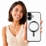 Etui Phoneo Camera Case do MagSafe - Czarne - Apple iPhone 17