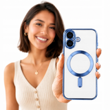 Etui Phoneo Camera Case do MagSafe - Niebieskie - Apple iPhone 17