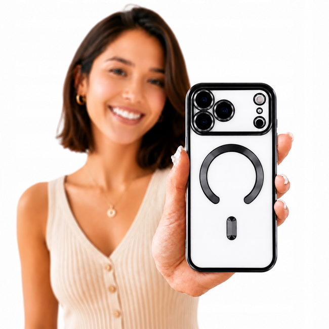 Etui Phoneo Camera Case do MagSafe - Czarne - Apple iPhone 17 Pro Max