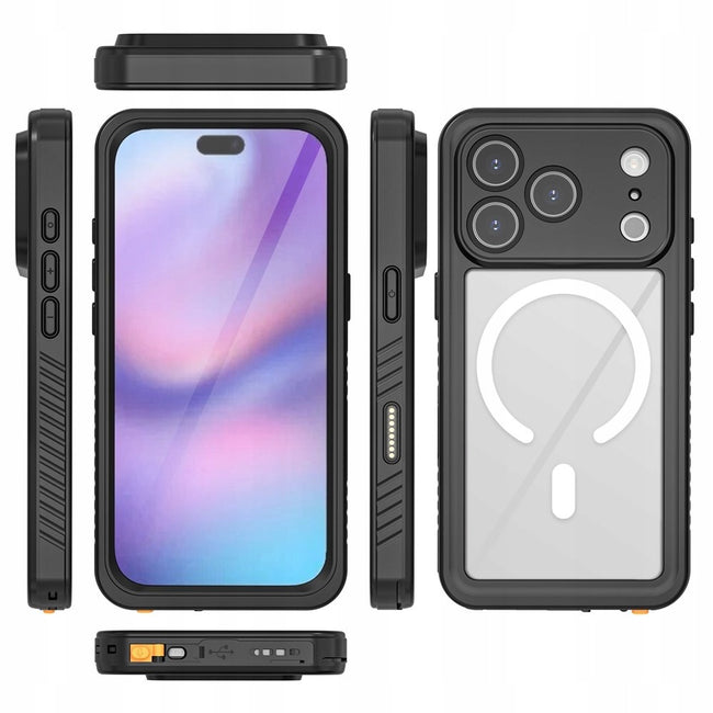 Redpepper® Etui Wodoodporne, Pancerne - iPhone 17 Pro - IP68, ochrona do 3 m