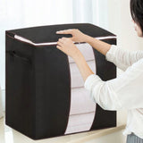 Organizer Torba do Przechowywania Ubrań, Pościeli, Kołdry - 70L