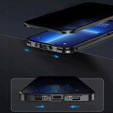 Etui Phoneo Dual Magneto 360° do iPhone Air ze szkłem Anti Spy