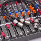 Kabel / Rozdzielacz XLR Mikrofonowy - 1x Żeński do 2x Męski