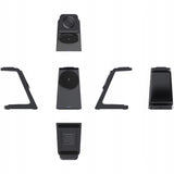 Stacja Ładująca Bezprzewodowa z MagSafe do Apple iPhone (Apple Watch, AirPods) - Czarna - 4w1