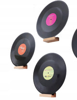 Zestaw 5x Uchwyt Ścienny na Płyty Winylowe LP EP - Drewno Dębowe