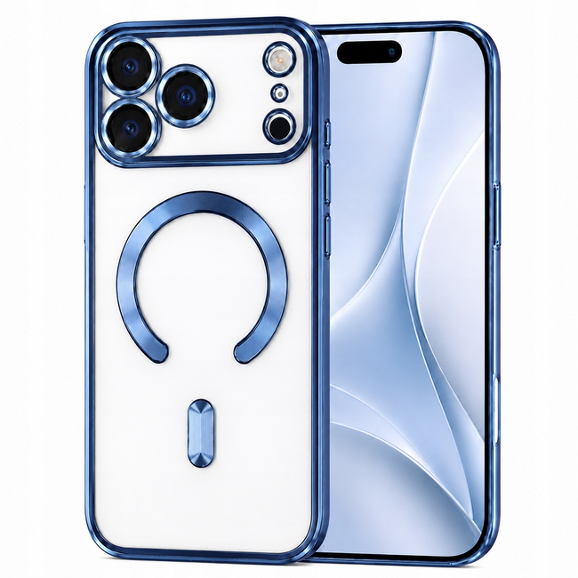 Etui Phoneo Camera Case do MagSafe - Niebieskie - Apple iPhone 17 Pro