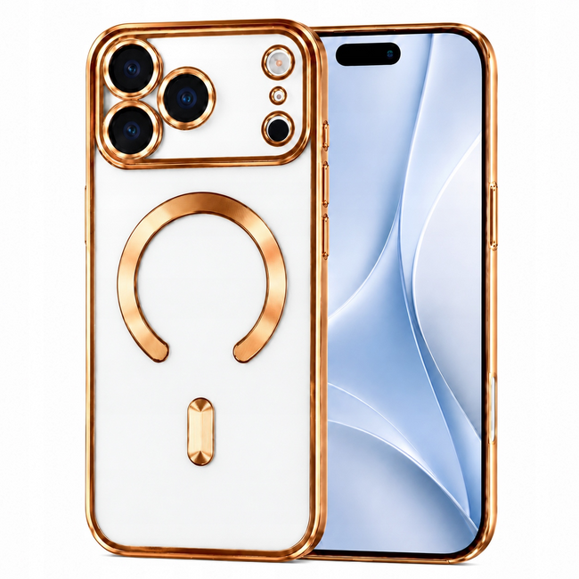Etui Phoneo Camera Case do MagSafe - Złote - Apple iPhone 17 Pro