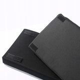 Podnóżek Biurowy pod Nogi - Materiałowy - Regulowany - Czarny