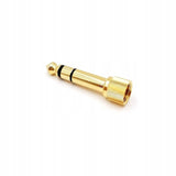 Betune® Adapter, Przejściówka AUX 3,5 mm -> 6,3 mm (Mini Jack -> Jack )  Nakręcany