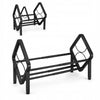 Stojak na Winyle Regulowany Czarny 33-57 cm na 100-120 Płyt