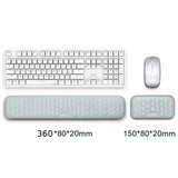 Podkładki Ergonomiczne pod Mysz i Klawiaturę - Szare