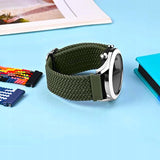 Pasek Phoneo® do Smartwatcha, Zegarka - Uniwersalny - 20 mm - Pleciony Khaki