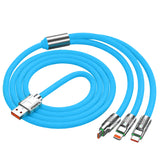 Kabel USB do USB-C / MICRO / LIGHTNING 120W 7A - 1.2 M