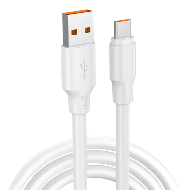 Kabel USB-C 6A - SuperCharge 120W - 1M - Gruby