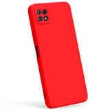Etui Jelly Case do Samsung Galaxy A22 5G - Czerwony