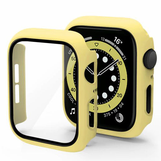 Etui 360 Case + Szkło do Apple Watch - 44 mm - Żółty