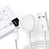 Ładowarka Phoneo 2w1 do Apple Watch + iPhone / iPad - kabel Lightning 1 m