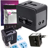 Adapter Podróżny Phoneo® Przejściówka Wtyczka EU / PL / US / UK - 12 typów gniazd, 100-250V/6A