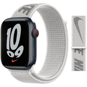 Pasek do Smartwatcha, Zegarka - Nike Na rzep - 20 mm - Biały