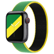 Pasek / Opaska na Rzep do Apple Watch - 38 / 40 / 41mm - Jamajka