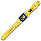 Pasek Gumowy, Opaska do Apple Watch 38/40/41 mm - Pikachu