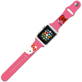 Pasek Gumowy, Opaska do Apple Watch 38/40/41 mm - Hello Kitty