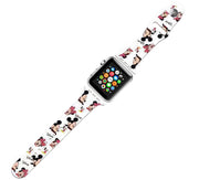 Pasek Gumowy, Opaska do Apple Watch 38/40/41 mm - Myszka Mickey