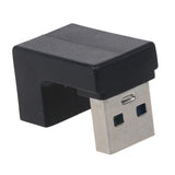 Adapter USB 3.0 → USB 3.0 Kątowy - 180°