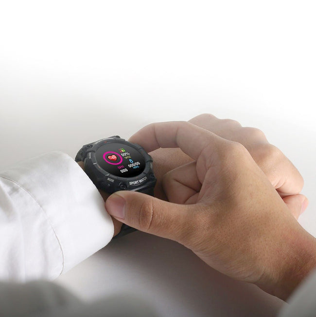 Smartwatch Sports Gear - Wielofunkcyjny Zegarek Inteligentny - Czerwony