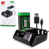 AOLION® Zestaw 2 Akumulatorów ze Stacją Ładującą do Pada Xbox One / Series S / X