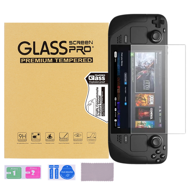 Szkło Hartowane 9H na Wyświetlacz do Valve Steam Deck