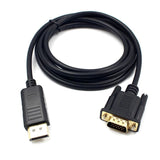 Kabel, Adapter, Przejściówka VGA (D-SUB) -> Display Port